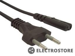 Gembird Kabel zasilajacy do notebooka C8 2pin 1.8M VDE