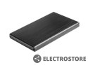 Natec Kieszeń zewnętrzna HDD sata RHINO 2,5 USB 2.0 Aluminium Black