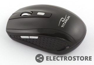 Esperanza Mysz Titanum SNAPPER TM105K, Bezprzewodowa 2.4GHz, DPI 1000/1600, 6 przycisków, NANO odbiornik
