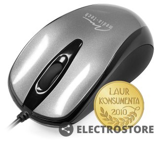 Media-Tech Mysz optyczna 800dpi srebrna MT1091S