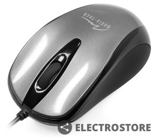 Media-Tech Mysz optyczna 800dpi srebrna MT1091S