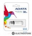 Adata Pendrive DashDrive Classic C906 32GB USB2.0 białe