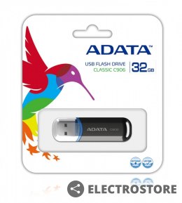 Adata Pendrive DashDrive Classic C906 32GB USB2.0 czarne