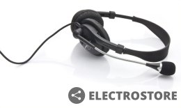Esperanza Słuchawki stereo z mikrofonem i regulacją głośności EH115