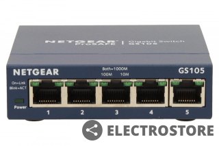 Netgear Switch Unmanaged Plus 5xGE - GS105GE