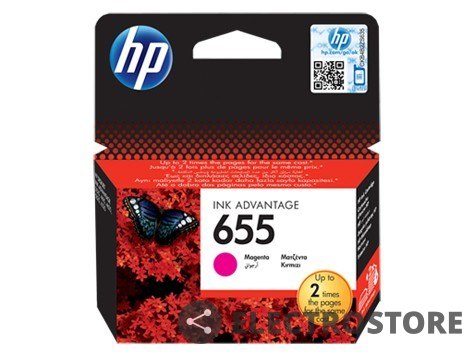 HP Inc. Tusz nr 655 Magenta CZ111AE