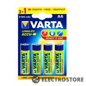 Varta Akumulatory R6 2100mAh 4szt ready 2 use