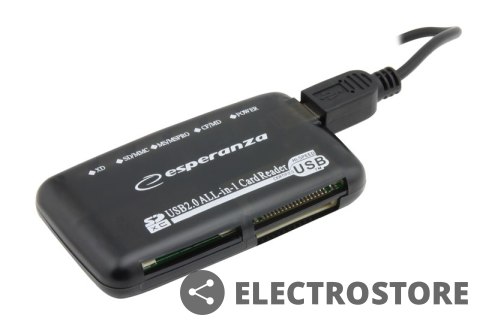 Esperanza CZYTNIK KART PAMIĘCI ALL IN ONE EA117 USB 2.0 Esperanza CZYTNIK KART PAMIĘCI ALL IN ONE EA117 USB 2.0