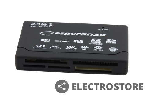Esperanza CZYTNIK KART PAMIĘCI ALL IN ONE EA119 USB 2.0 Esperanza CZYTNIK KART PAMIĘCI ALL IN ONE EA119 USB 2.0