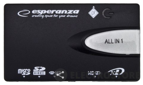 Esperanza CZYTNIK KART PAMIĘCI ALL IN ONE EA129 USB 2.0 Esperanza CZYTNIK KART PAMIĘCI ALL IN ONE EA129 USB 2.0