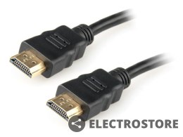 Gembird Kabel HDMI-HDMI v2.0 3D TV High Speed Ethernet 1M (pozłacane końcówki)