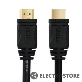Unitek Kabel HDMI M/M 3,0m v2.0; GOLD; BASIC