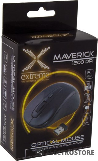 Esperanza MYSZ BEZPRZEWODOWA OPTYCZNA XM104K MAVERICK 1200DPI / 2,4GHz / 3D / CZARNA