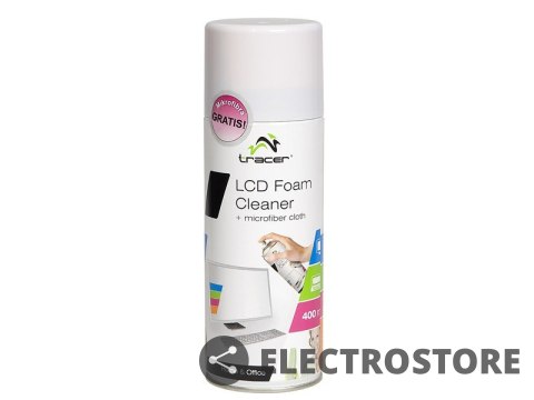 Tracer Pianka do LCD 400ml+Mikrofibra Tracer Pianka do LCD 400ml+Mikrofibra