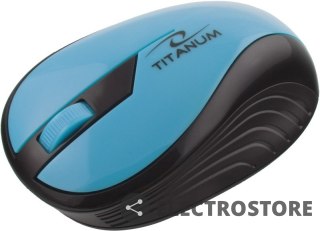 Esperanza TITANUM MYSZ BEZPRZEWODOWA OPTYCZNA TM114T RAINBOW TURKUSOWA