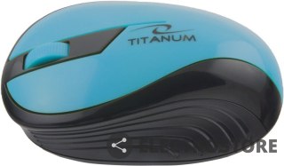 Esperanza TITANUM MYSZ BEZPRZEWODOWA OPTYCZNA TM114T RAINBOW TURKUSOWA