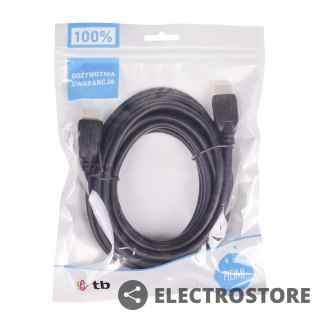 TB Kabel HDMI 1.4 pozłacany 1.8 m.