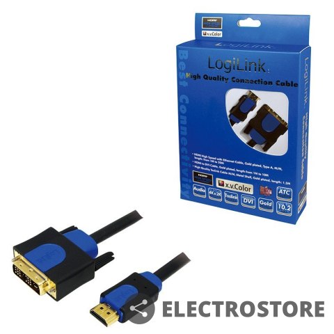 LogiLink Kabel HDMI-DVI 3m