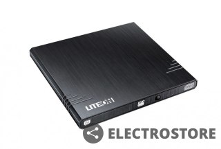 LiteOn Nagrywarka zewnętrzna eBAU108 Slim DVD USB czarna