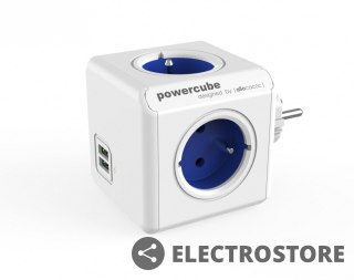 Allocacoc Rozgałęziacz PowerCube Original USB 2202BL/FROUPC Niebieski