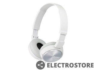 Sony Słuchawki Hands-free, mikrofon MDR-ZX310AP białe