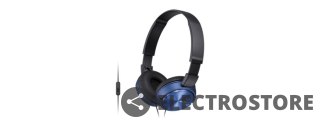 Sony Słuchawki handsfree, mikrofon MDR-ZX310AP niebieskie