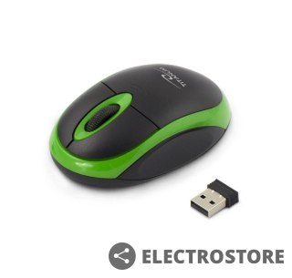 Esperanza TITANUM MYSZ VULTURE 3D OPTYCZNA BEZPRZEWODOWA2.4GHz CZARNY/ZIELONY