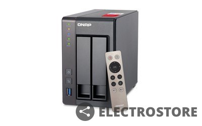 QNAP TS-251+-2G 2x0HDD 2GB 2,0GHz 2LAN 2xUSB3.0