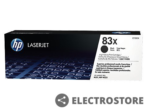 HP Inc. Toner 83X Black 2.2k CF283X