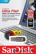 SanDisk ULTRA FLAIR USB 3.0 128GB (do 150MB/s)