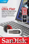 SanDisk ULTRA FLAIR USB 3.0 16GB (do 130MB/s)