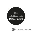 Qoltec Zasilacz do HP Compaq 90W | 19.5V | 4.62A | 4.5*3.0+pin