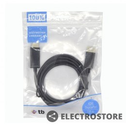 TB DisplayPort - HDMI Kabel 1.8m. czarny