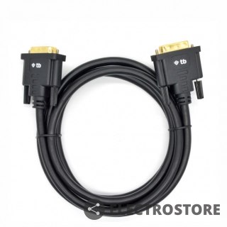TB Kabel DVI M-M 24+1 1.8 m. czarny, pozłacany