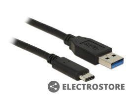 Delock Kabel USB Type-C(M)-USB 3.1 (AM) 1m black