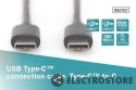 Digitus Kabel połączeniowy USB 2.0 HighSpeed Typ USB C/USB C M/M czarny 1,8m