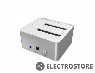 Unitek Stacja dokująca HDD;USB 3.0; CLONE; Y-3026 ALU.