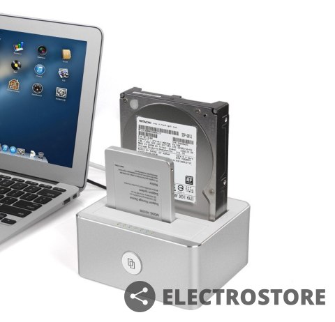 Unitek Stacja dokująca HDD;USB 3.0; CLONE; Y-3026 ALU. Unitek Stacja dokująca HDD;USB 3.0; CLONE; Y-3026 ALU.