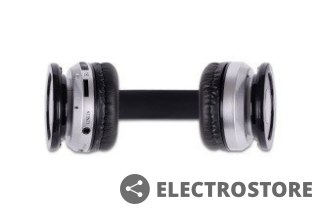 Rebeltec Stereofoniczne słuchawki z mikrofonem CRISTAL BLACK