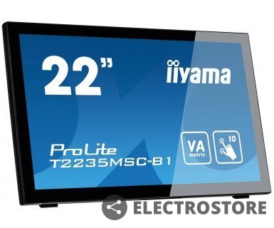 IIYAMA 21,5'' T2235MSC-B1 DOTYK HDMI/DVI/10P IIYAMA 21,5'' T2235MSC-B1 DOTYK HDMI/DVI/10P