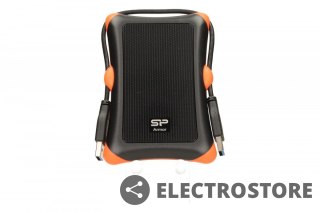 Silicon Power ARMOR A30 1TB USB 3.0 BLACK-ORANGE / PANCERNY / wstrząsoodporny