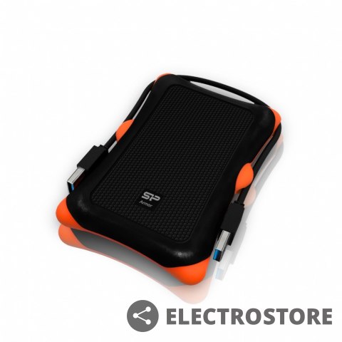 Silicon Power ARMOR A30 1TB USB 3.0 BLACK-ORANGE / PANCERNY / wstrząsoodporny Silicon Power ARMOR A30 1TB USB 3.0 BLACK-ORANGE / PANCERNY / wstrząsoodporny
