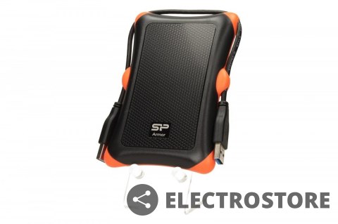 Silicon Power ARMOR A30 2TB USB 3.0 BLACK-ORANGE / PANCERNY / wstrząsoodporny