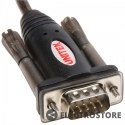 Unitek Adapter USB- 1xRS-232 + Adapter DB9F/DB25M; Y-105A
