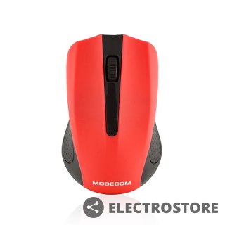 MODECOM Bezprzewodowa mysz optyczna WM9 Czarno-czerwona