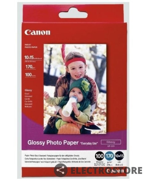 Canon BJ MEDIA GP-501 4X6 100 sheets glossy