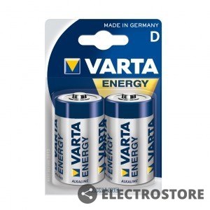 Varta Baterie Alkaliczne R20 typD 2szt energy