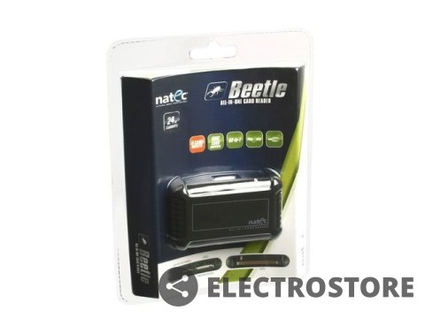 Natec Czytnik All in One BEETLE USB 2.0 Natec Czytnik All in One BEETLE USB 2.0