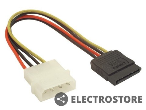 Gembird Kabel SATA zasilajcy 0,15M MOLEX->SATA