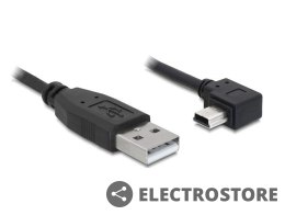 Delock Kabel USB A(M)->Mini USB BM5P(M) kątowy 2m